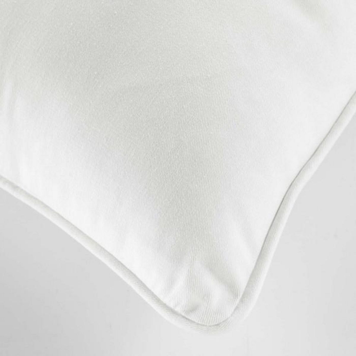 Paris Prix Housse de Coussin  Twily  40x40cm Blanc