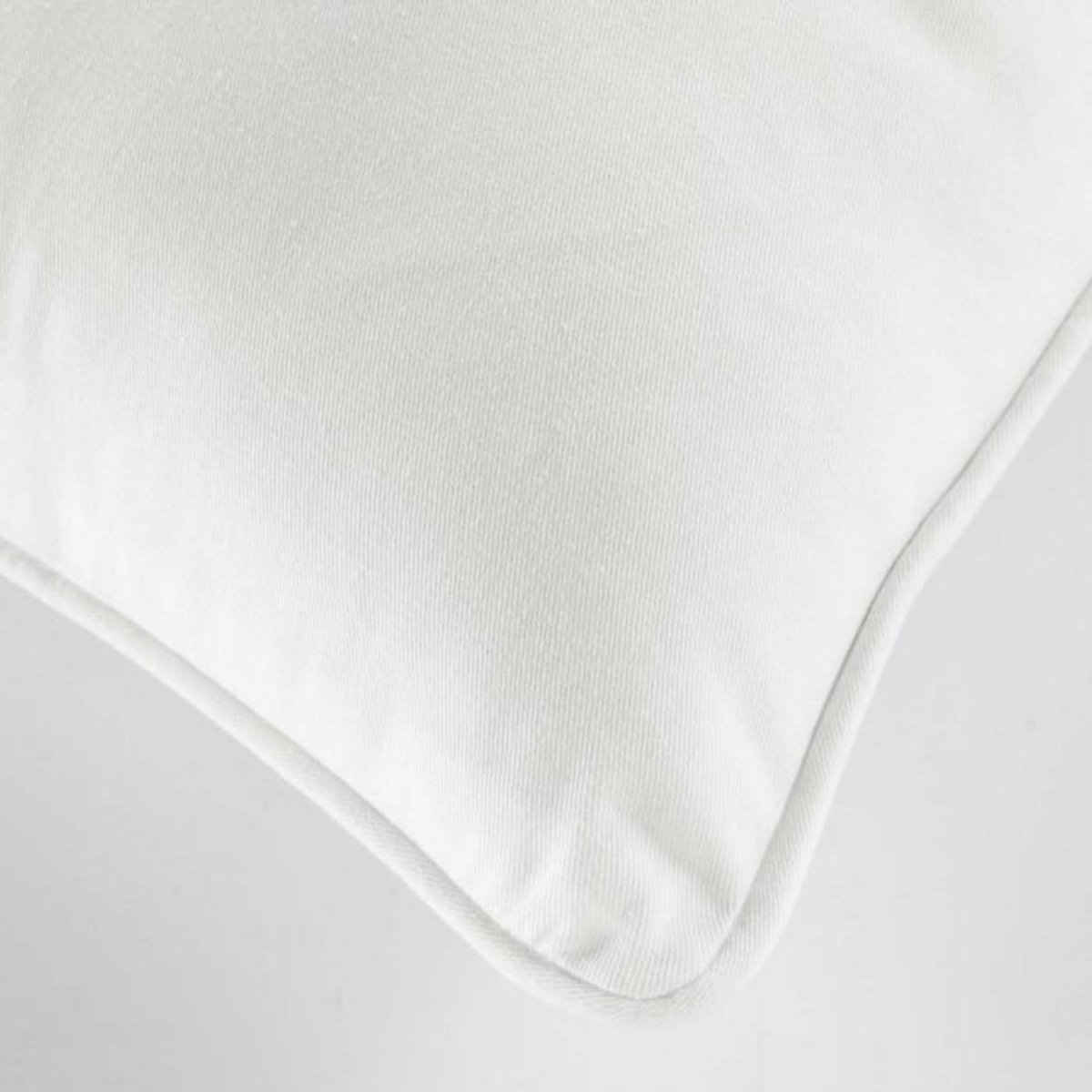 Paris Prix Housse de Coussin  Twily  40x40cm Blanc