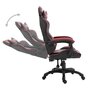 Voir la diapositive 3 : VIDAXL Chaise de jeu Rouge bordeaux Similicuir