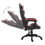 Voir la diapositive 3 : VIDAXL Chaise de jeu Rouge bordeaux Similicuir