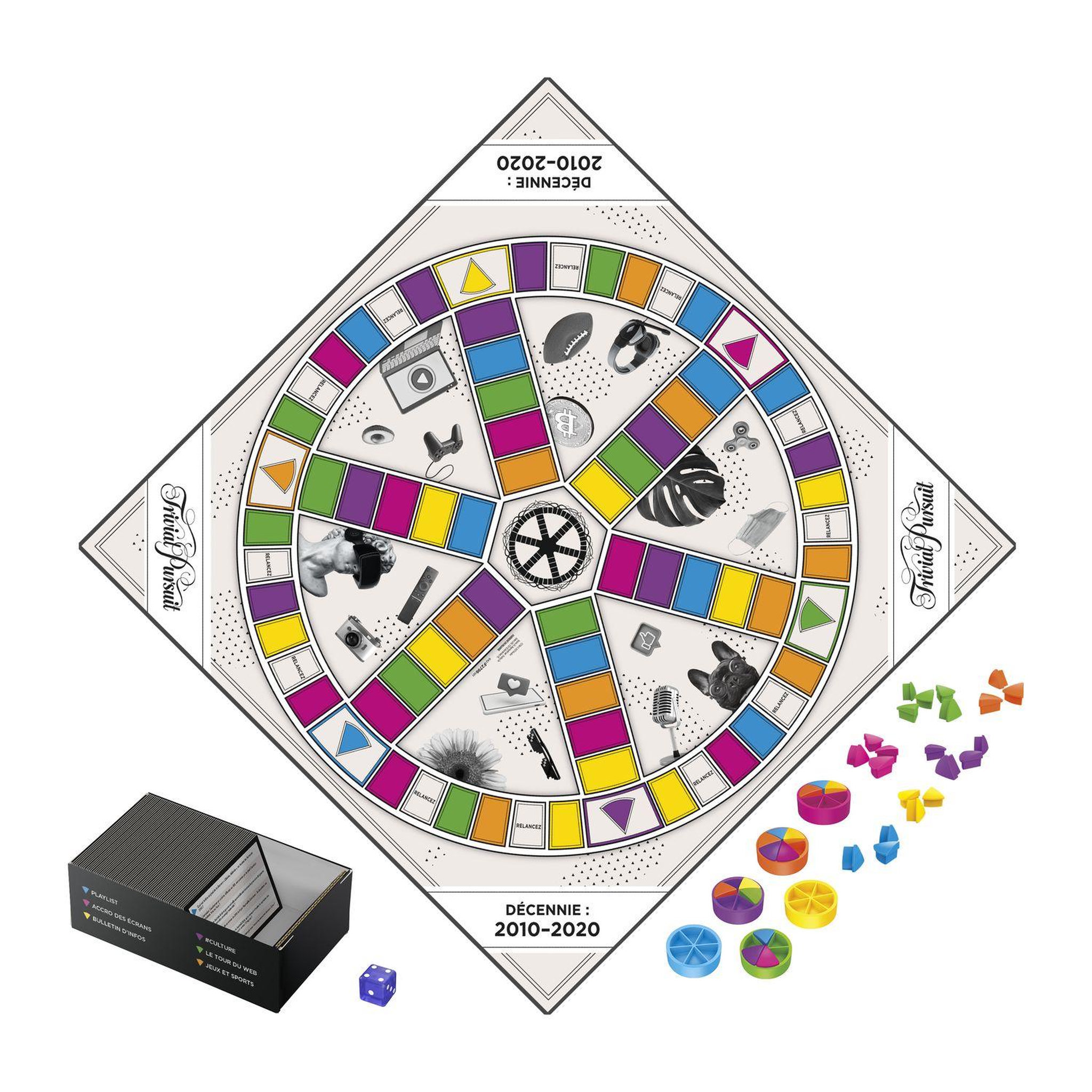 Voir la diapositive 2 : HASBRO Jeu - Trivial Pursuit - Décennie 2010-2020