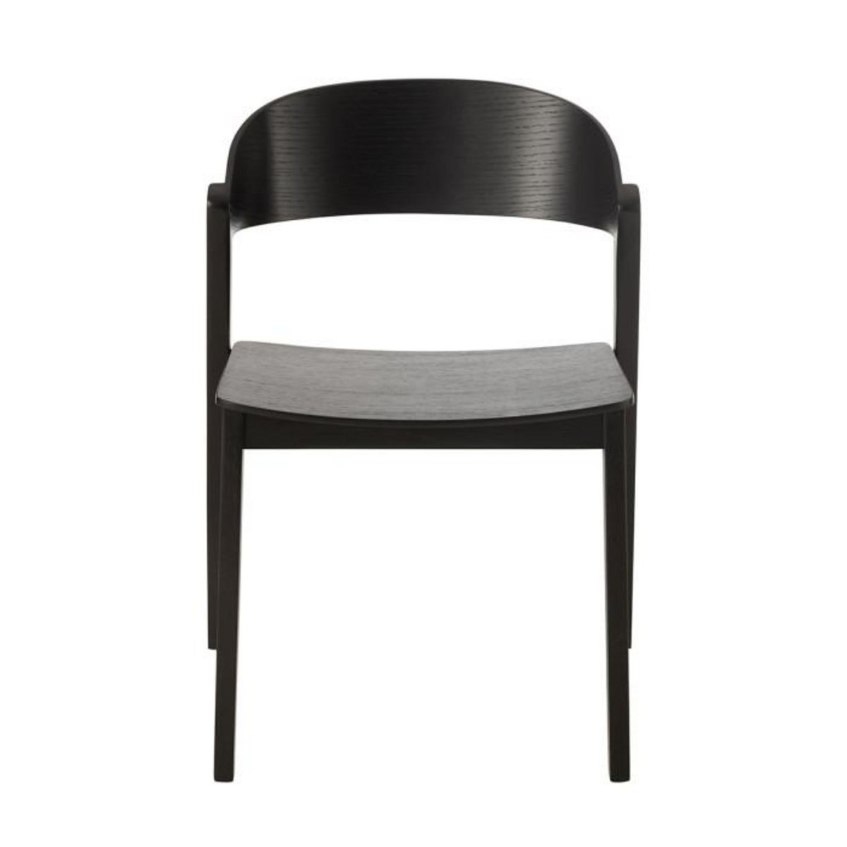 Paris Prix Chaise en Bois  Laga  75cm Noir