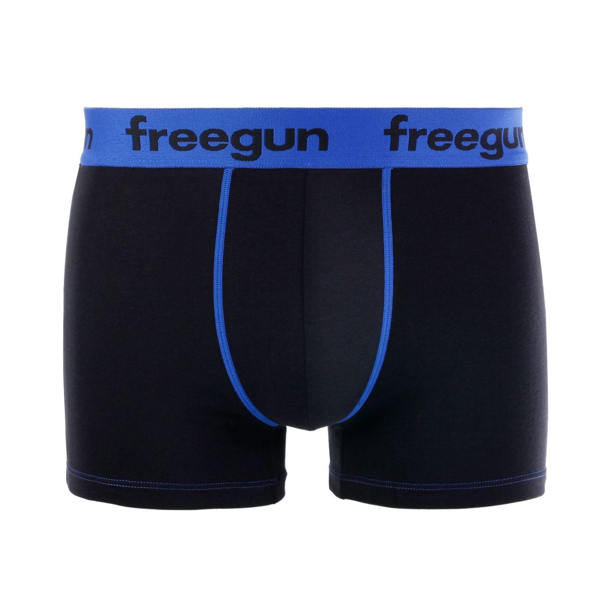 Voir la diapositive 6 : FREEGUN Lot de 6 boxers garçon en Coton