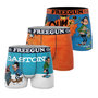 Voir la diapositive 1 : FREEGUN Lot de 3 boxers homme Gaston Lagaffe