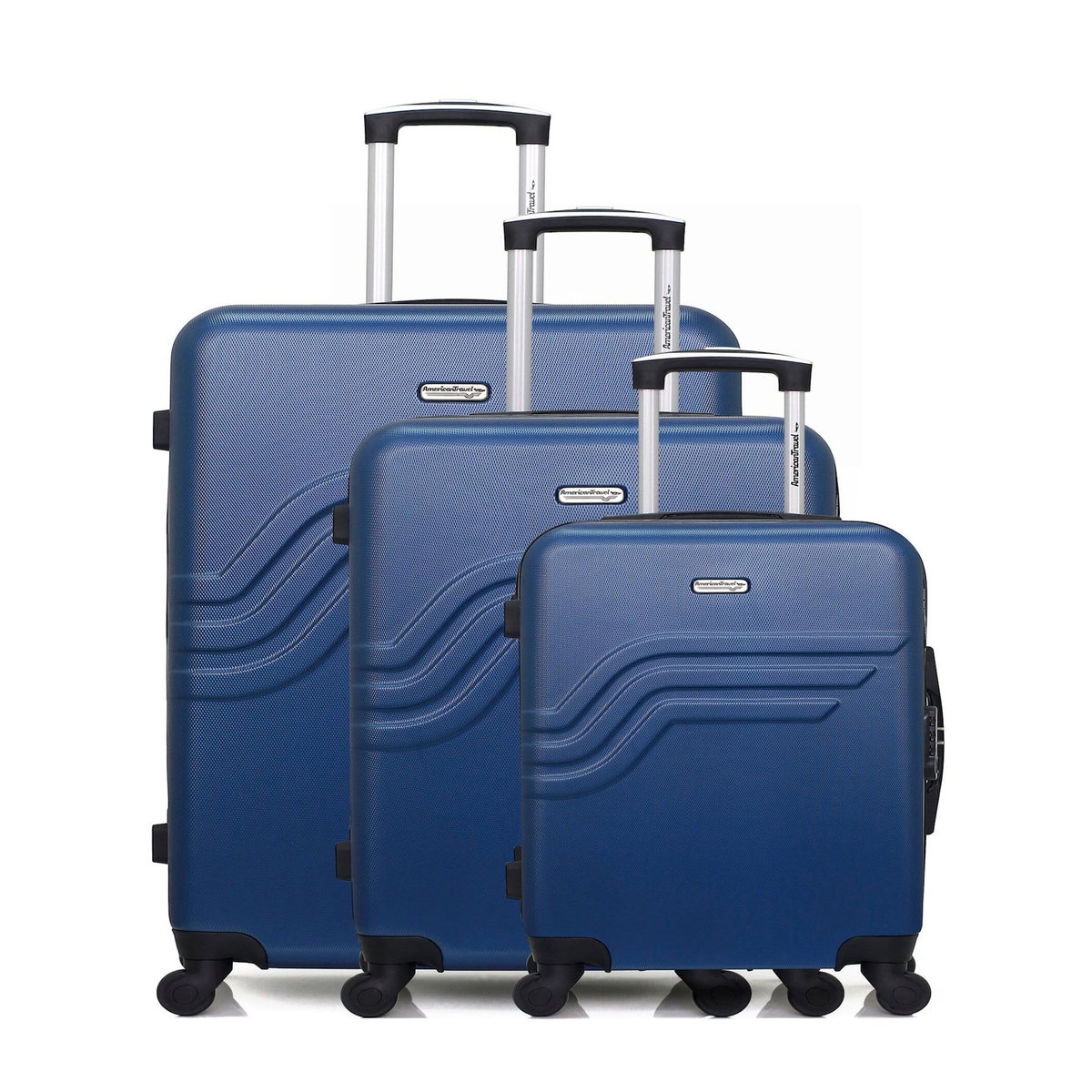 AMERICAN TRAVEL AMERICAN TRAVEL - Set de 3 ABS QUEENS 75 cm