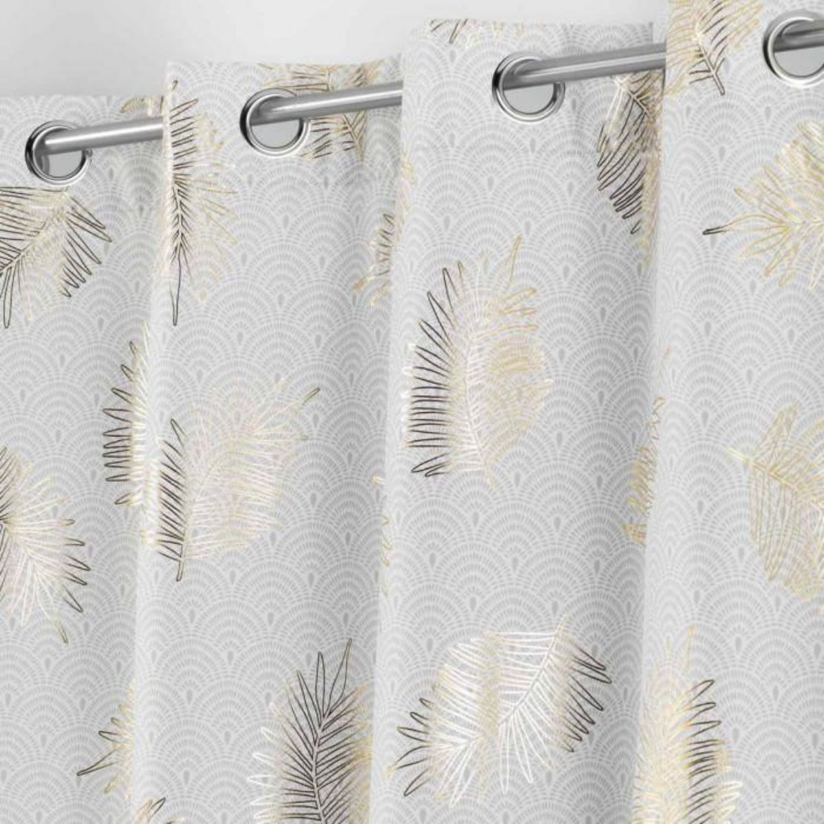 Paris Prix Rideau à Œillets  Sunny Gold  140x260cm Or