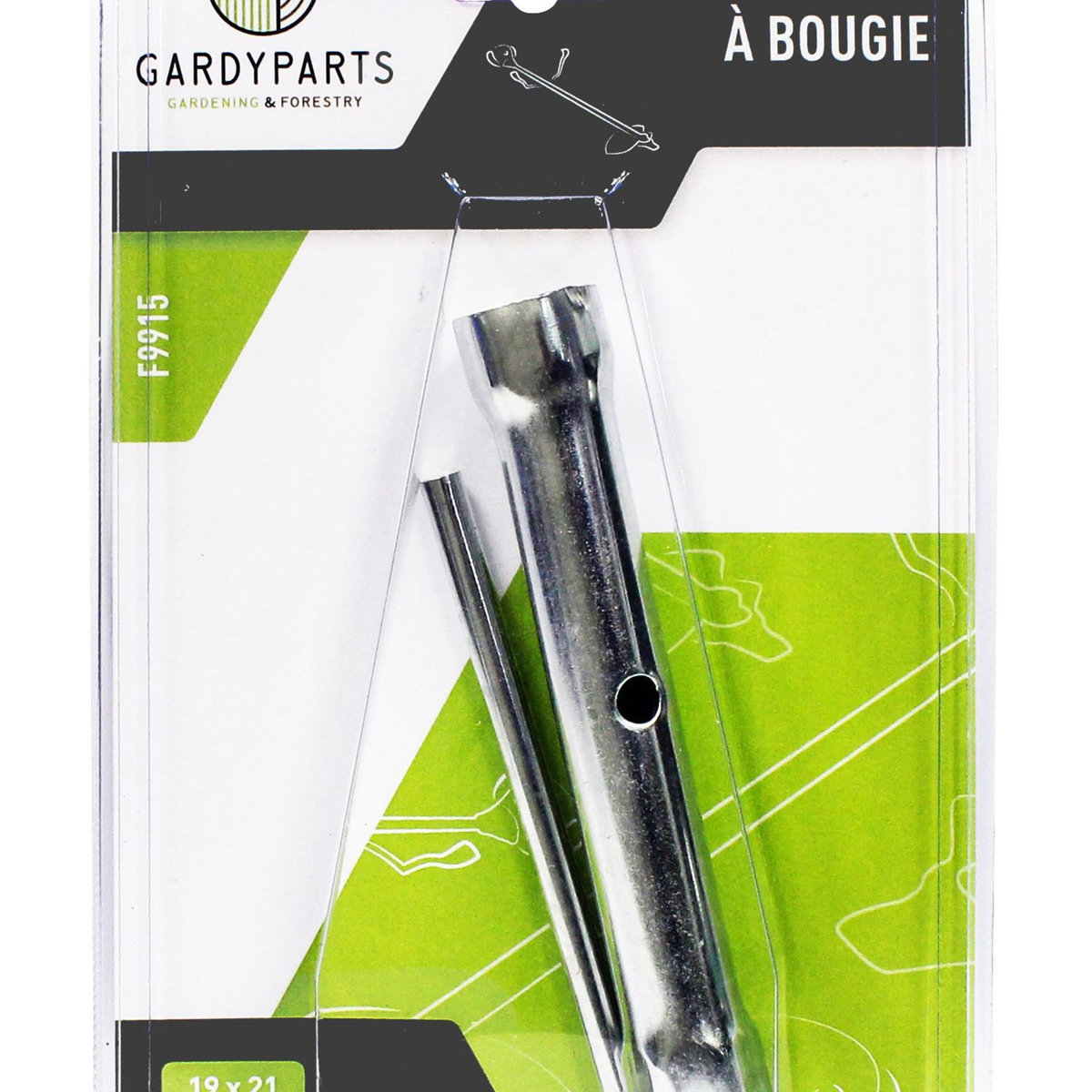 GARDY PARTS Clé à bougie  allumage tube