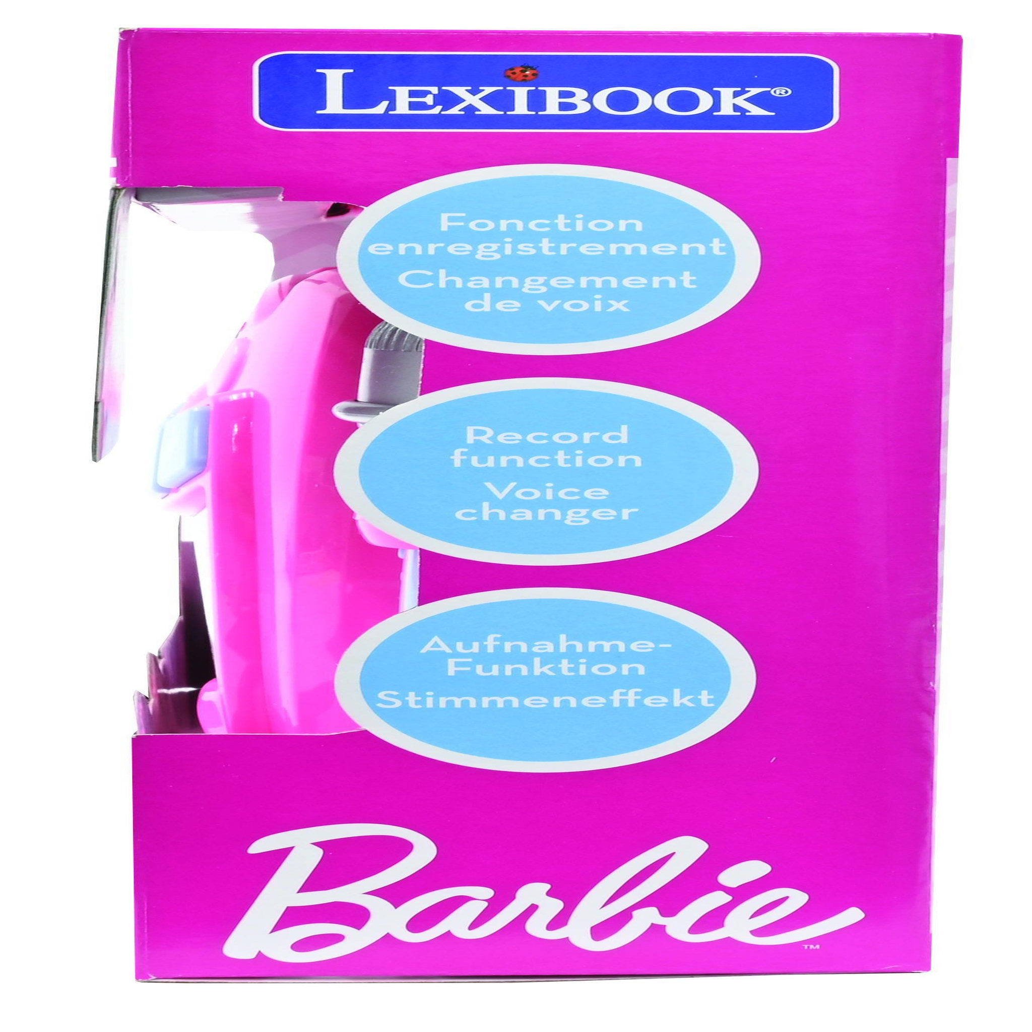 Voir la diapositive 6 : Lexibook Enceinte Bluetooth Barbie avec micros