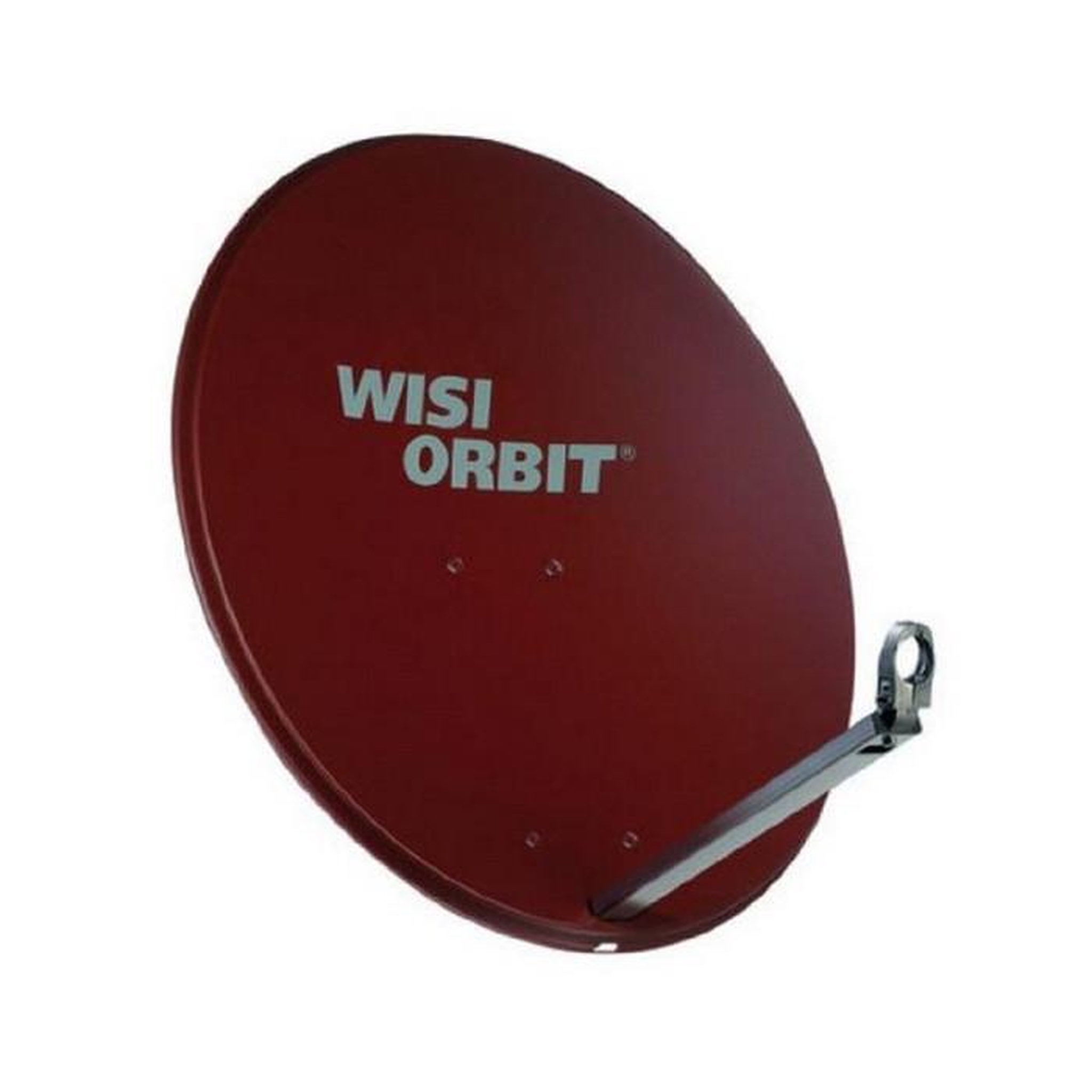 wisi Antenne parabolique 75cm marron rouge - oa38i