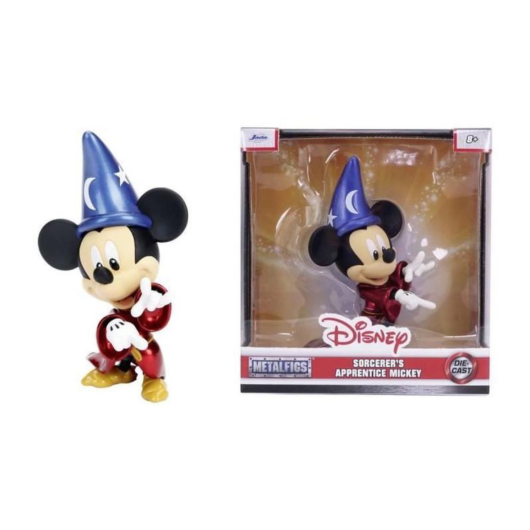 Voir la diapositive 2 : SIMBA.DICKIE.GROUP Disney - Figurine Mickey Soricer 15cm - Métal