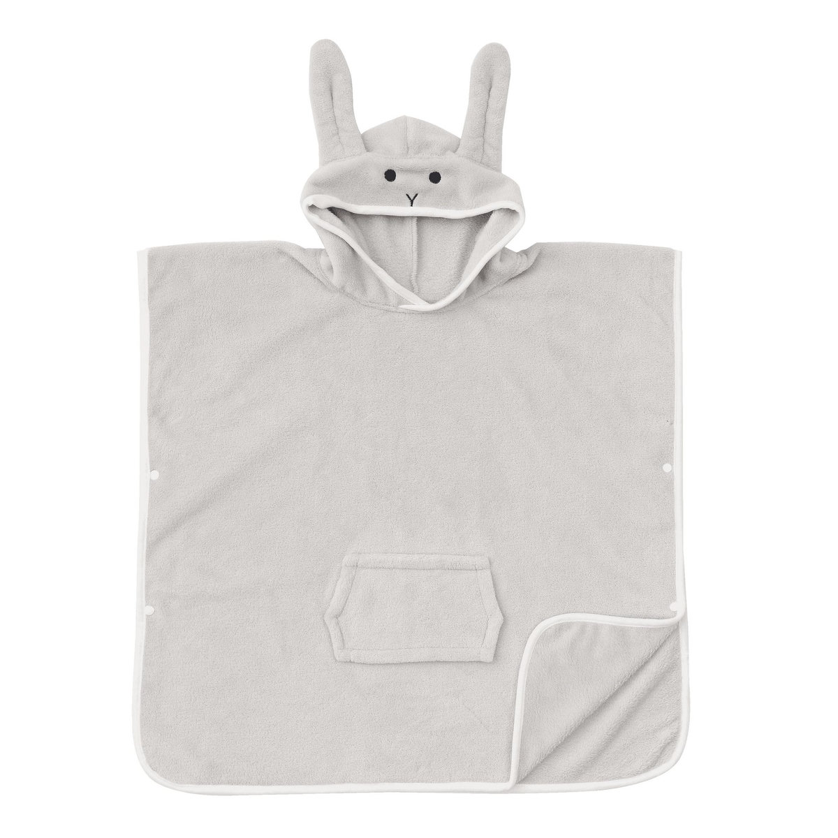 ACTUEL Plaid enfant à capuche lapin 