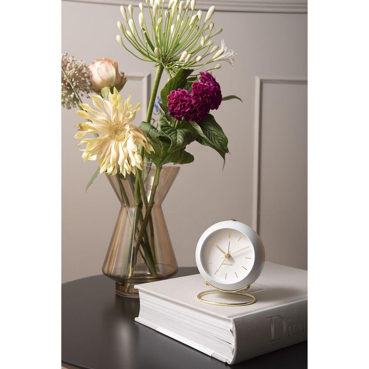 Karlsson Réveil globe MUNDO