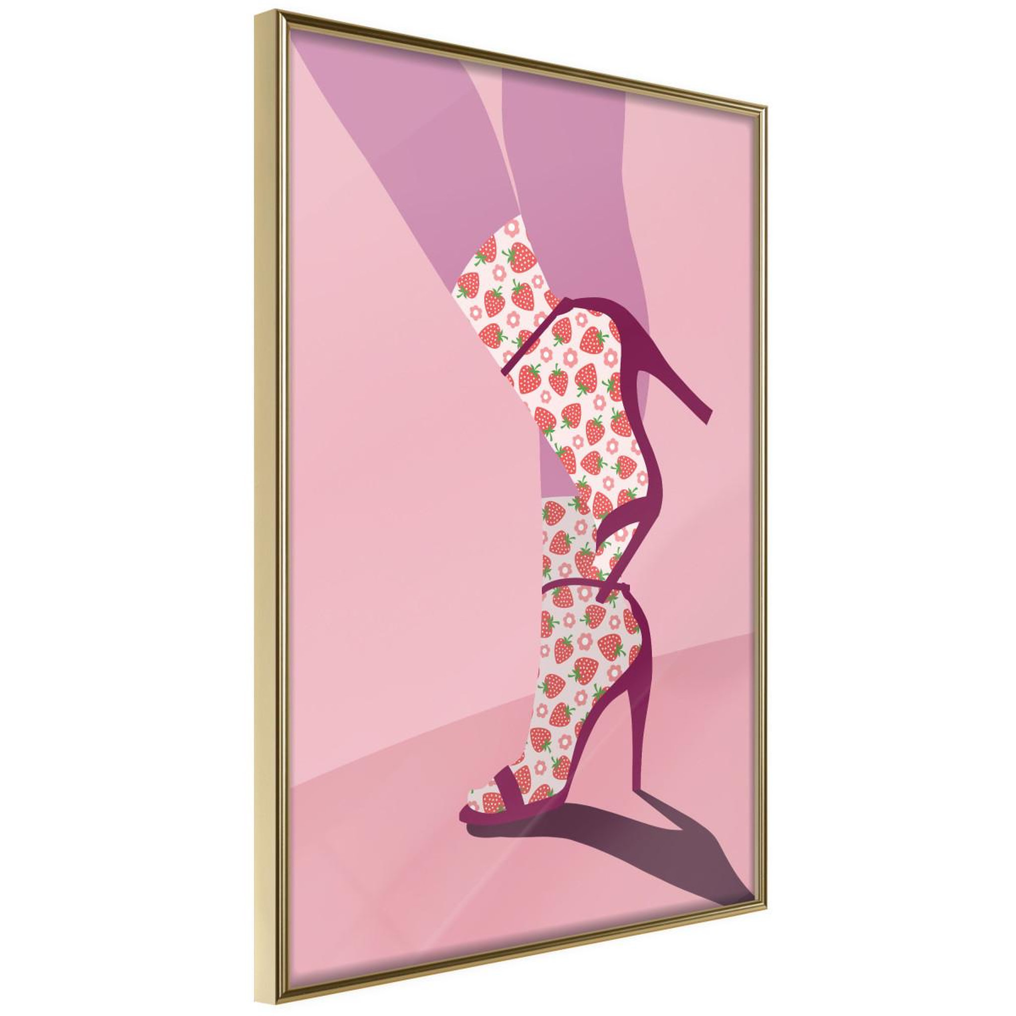 Paris Prix Affiche murale encadrée  fruity socks