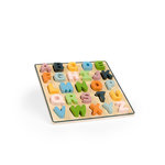 BIGJIGS Puzzle d alphabet en Bois majuscules
