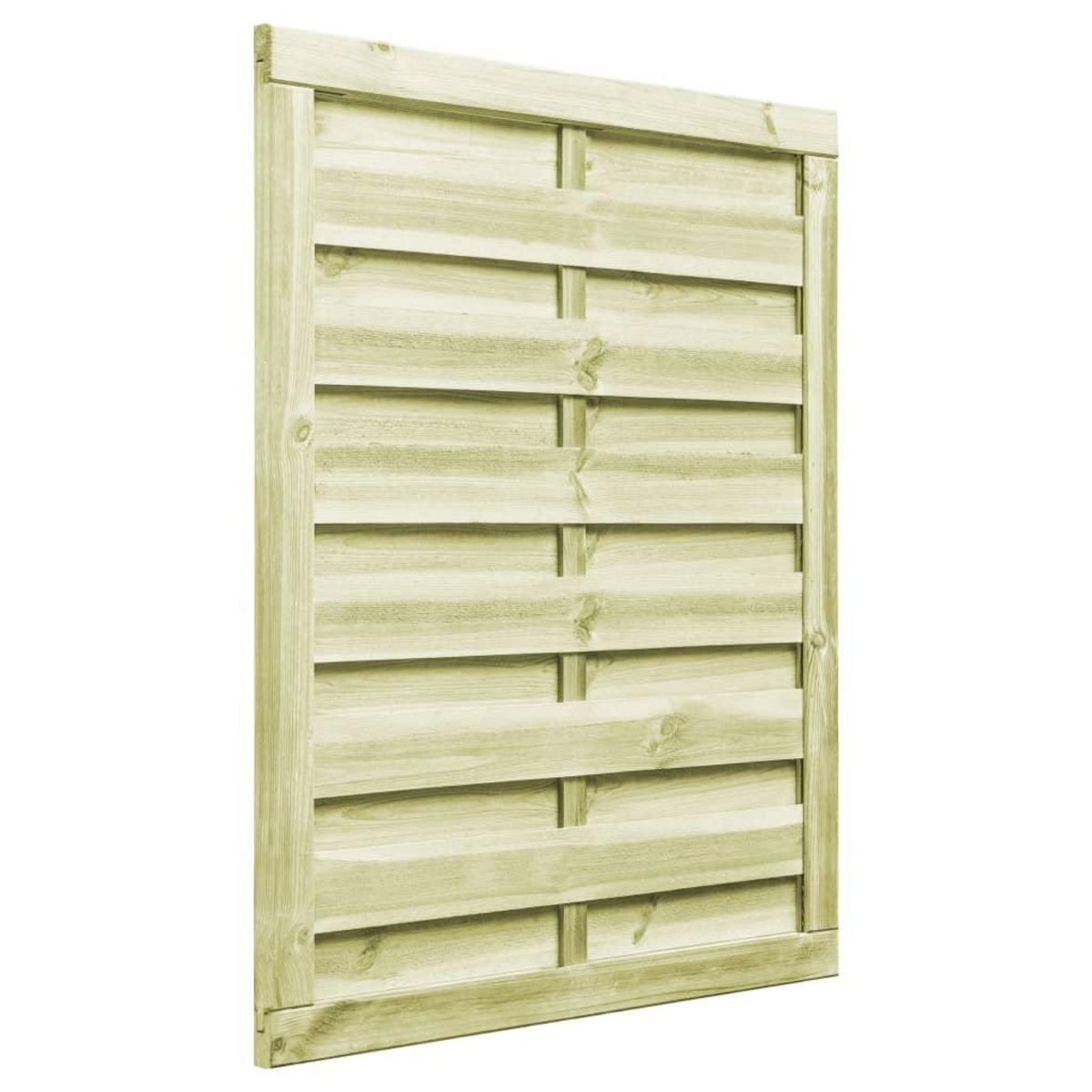 VIDAXL Portillon Bois de pin impregne 100x125 cm Vert