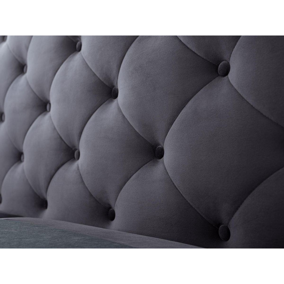 BEST MOBILIER Louis - lit boxspring - 180x200 - en velours - coffres et surmatelas inclus