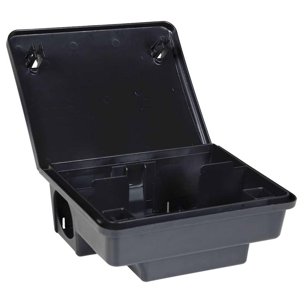 VIDAXL Pieges a souris 4 pcs noir 23x19x9,5 cm