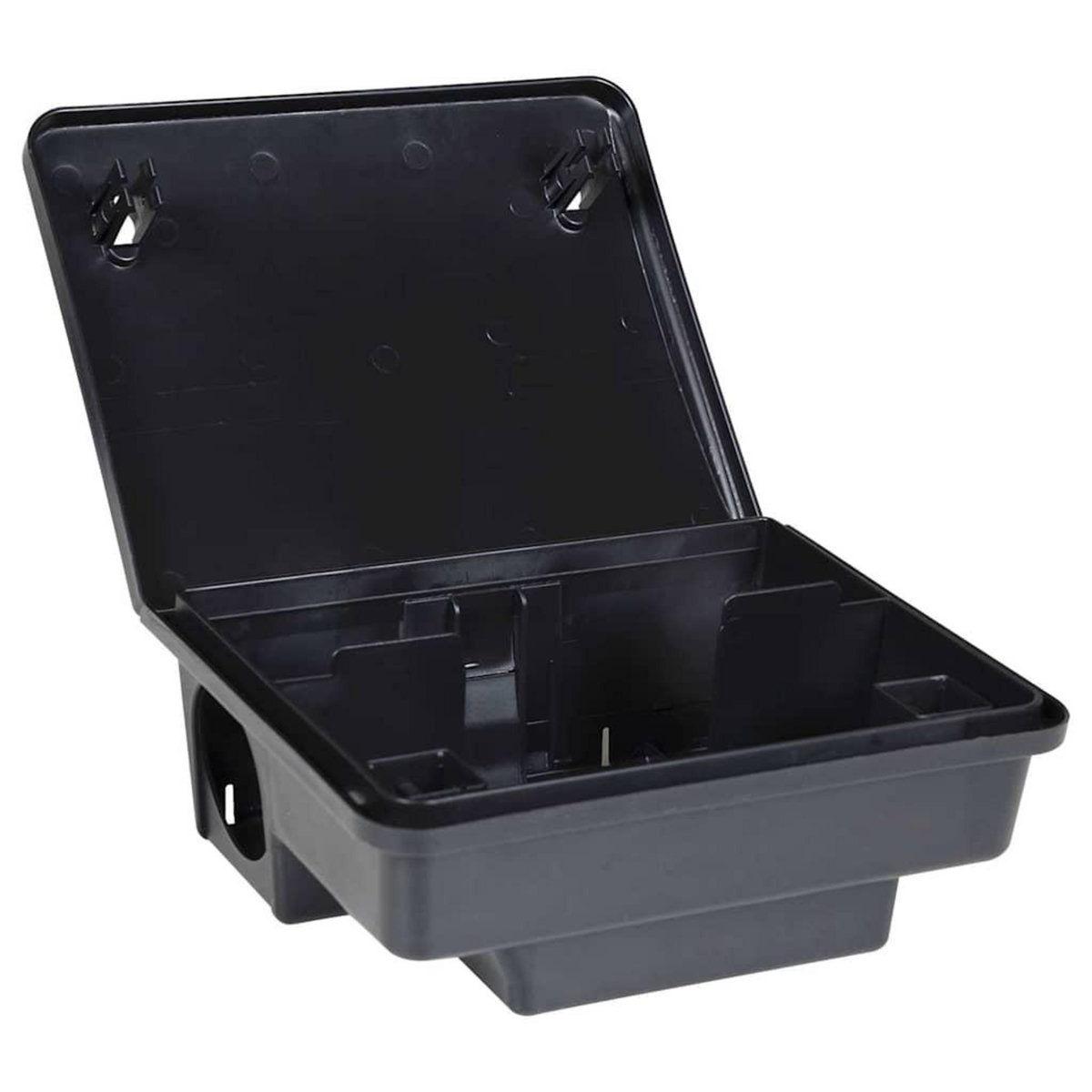 VIDAXL Pieges a souris 4 pcs noir 23x19x9,5 cm