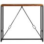 Voir la diapositive 3 : VIDAXL Table de bar Bois de recuperation massif 120x60x106 cm