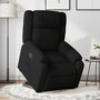 Voir la diapositive 1 : VIDAXL Fauteuil inclinable noir tissu
