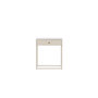 Voir la diapositive 2 : Paris Prix Table de Chevet 1 Tiroir  Bakal  50cm Beige