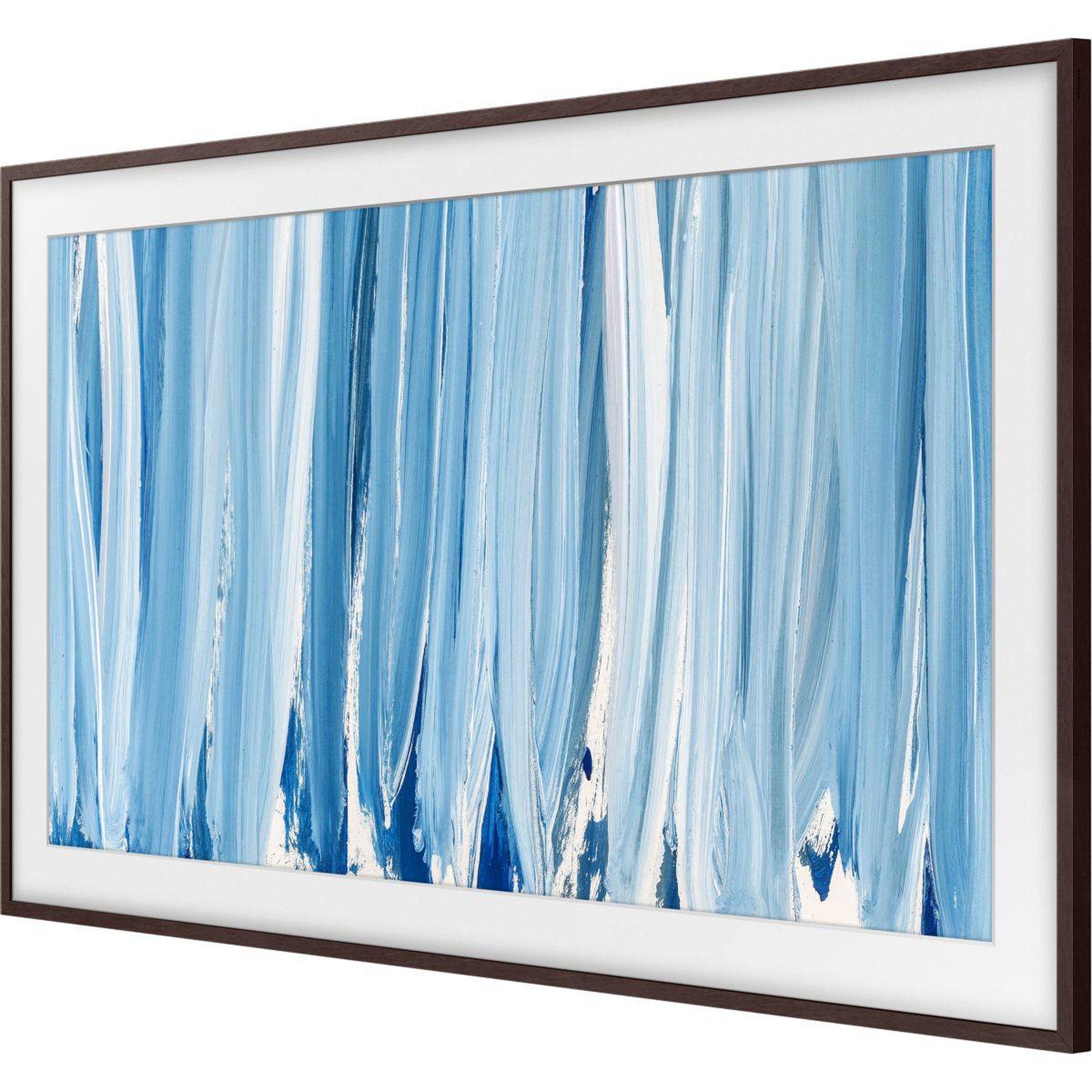 Voir la diapositive 2 : Samsung Cadre the frame couleur noyer - compatible tv the frame 65''