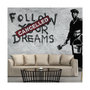 Voir la diapositive 1 : Paris Prix Papier Peint  Dreams Cancelled Banksy