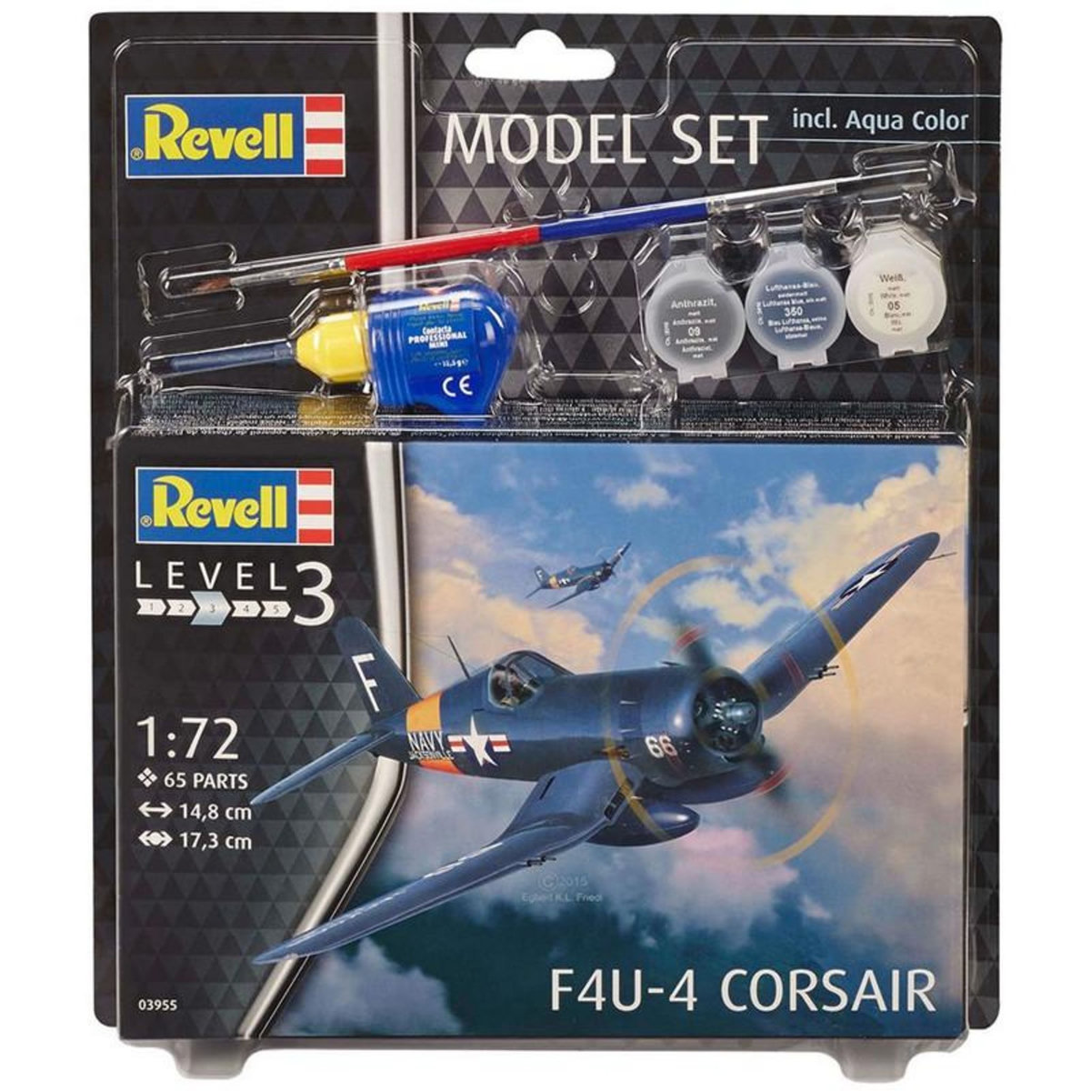 Revell KIT MAQUETTE FAU4 CORSAIR 1 72 REVELL REL63955