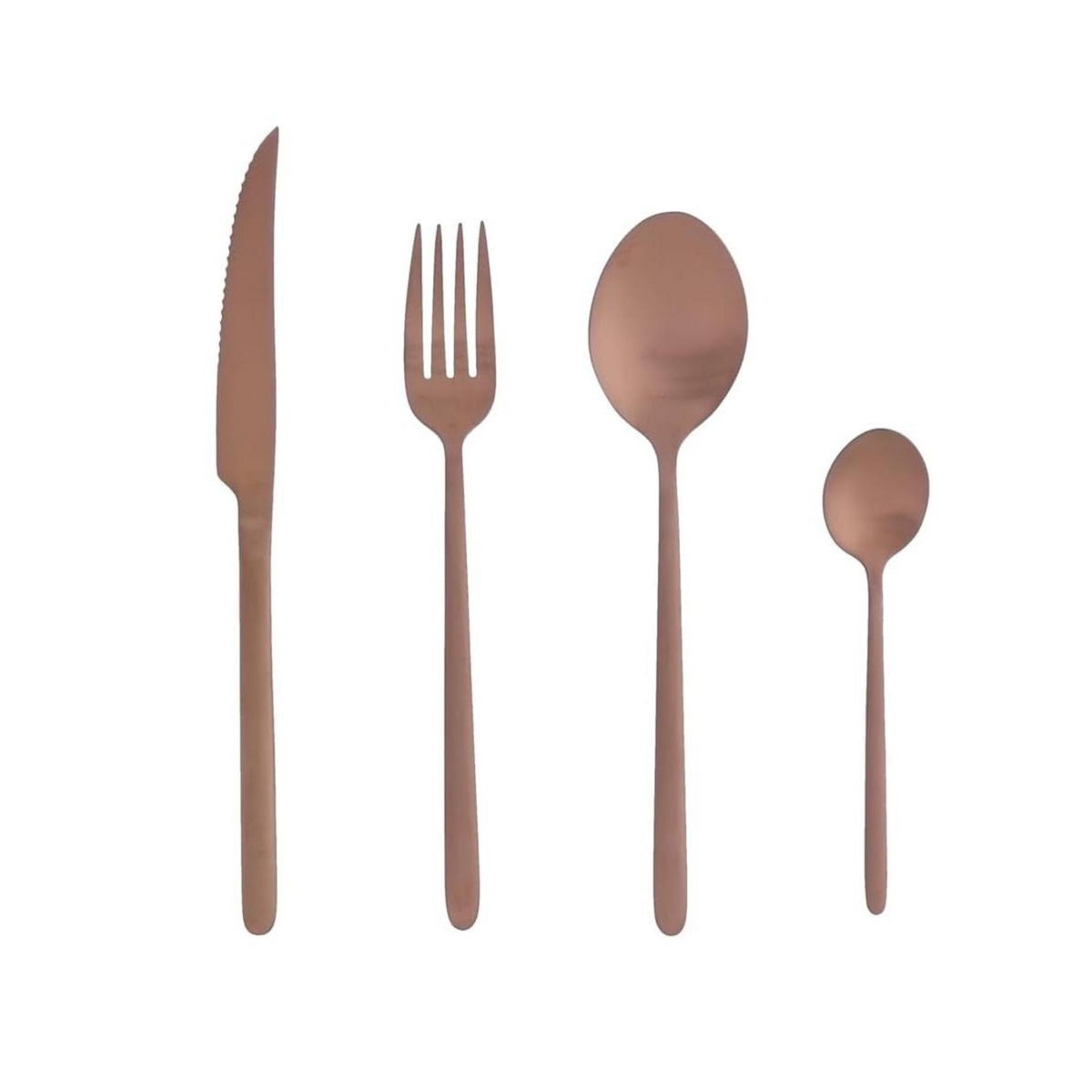 Jean dubost Ménagère 16 pièces copper cuivre - NA020890X20047