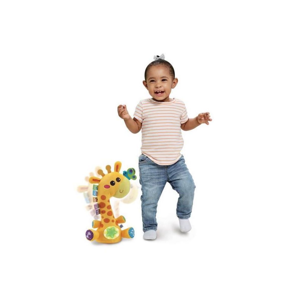 VTECH BABY Jeu d éveil Vtech Baby Ma girafe Moov & Groov