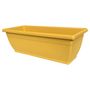 Voir la diapositive 1 : Telcom Jardinière en plastique L50xH20 cm moutarde