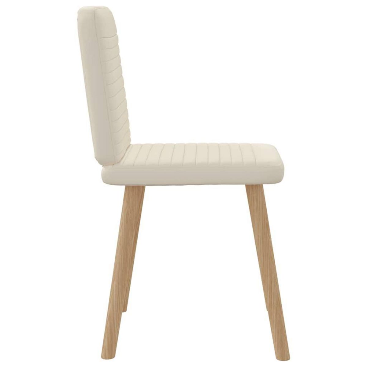 VIDAXL Chaises a manger lot de 6 Lin