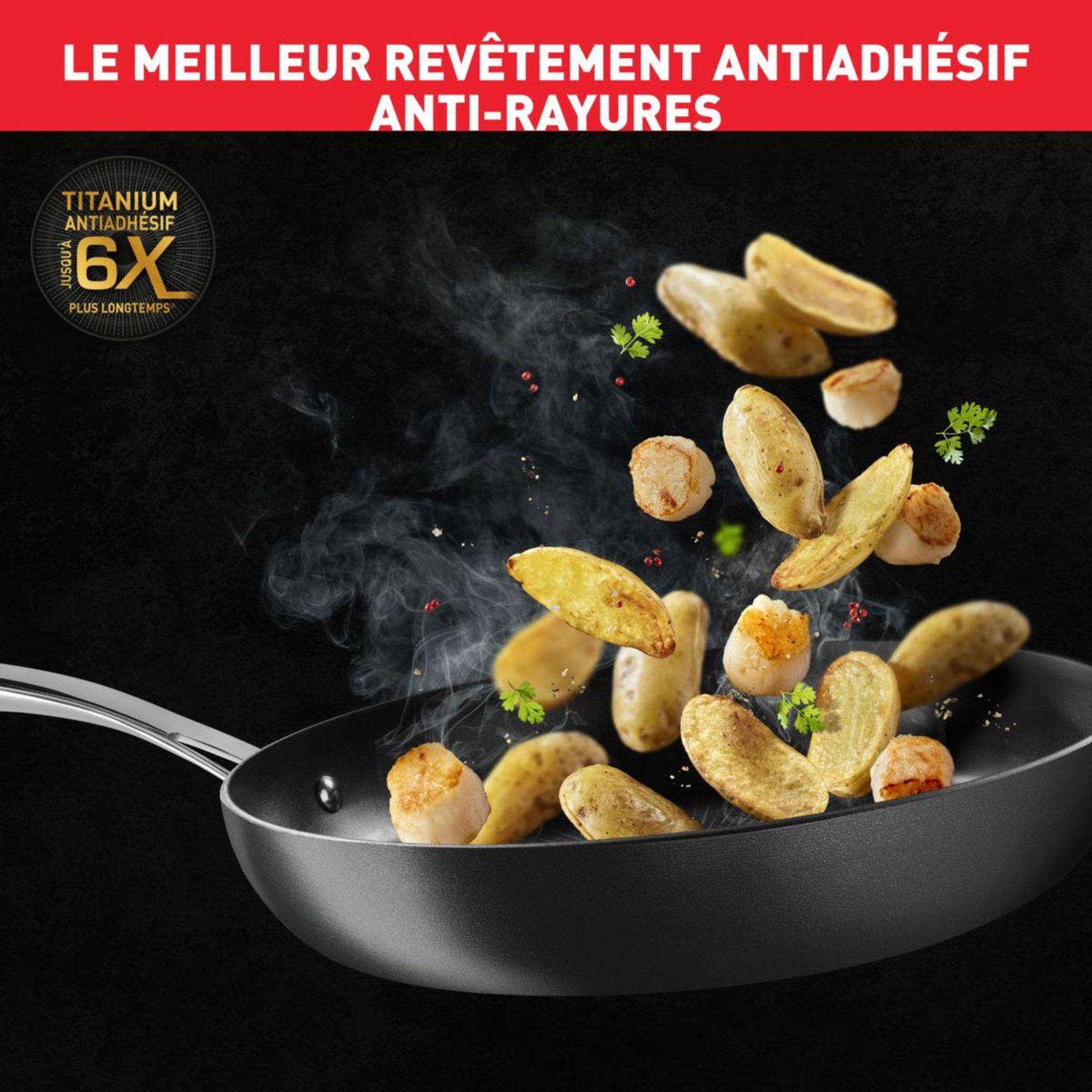 Voir la diapositive 5 : TEFAL Poêle unlimited premium diam24cm g2560402