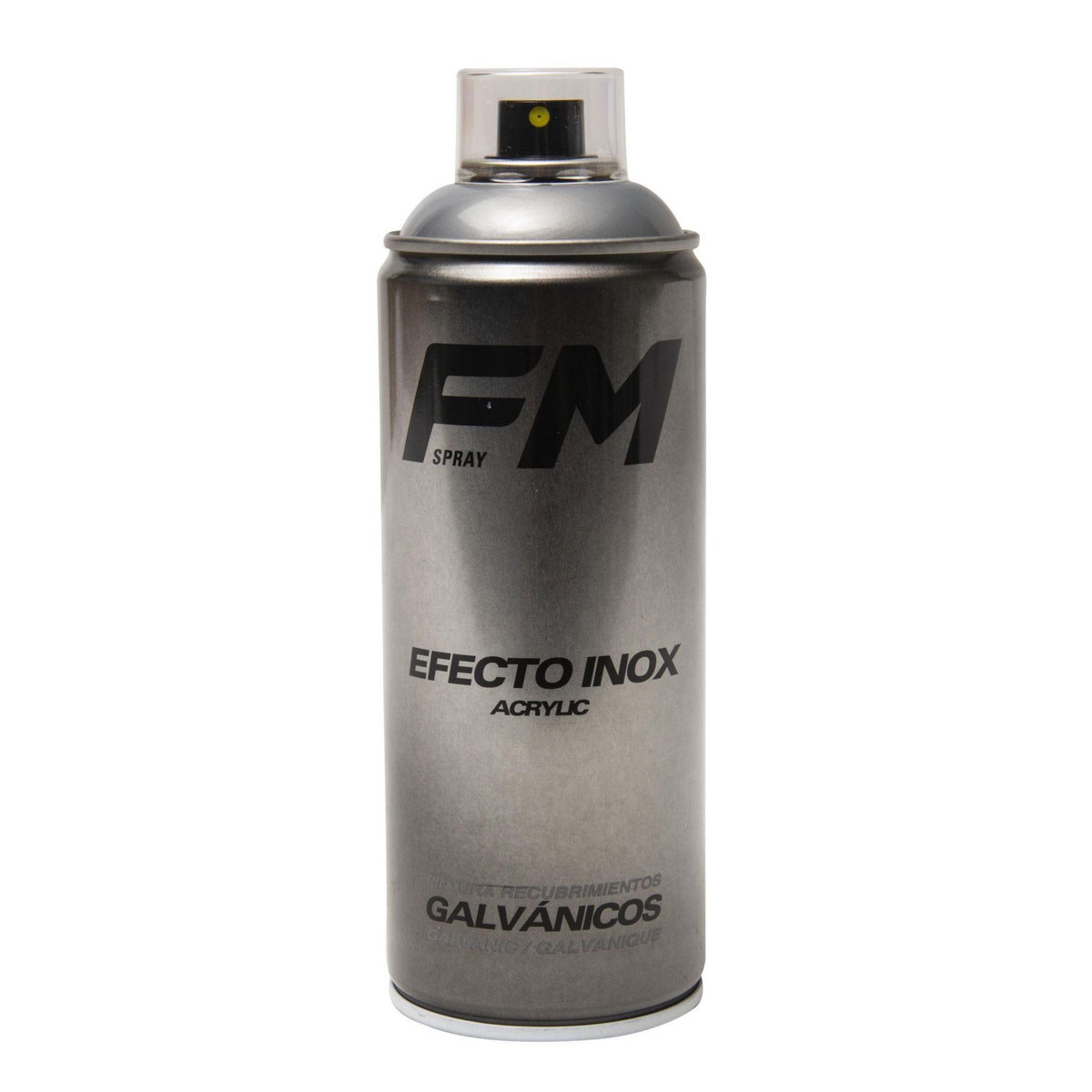 FM SPRAY Bombe spray revêtement effet inox 400ml