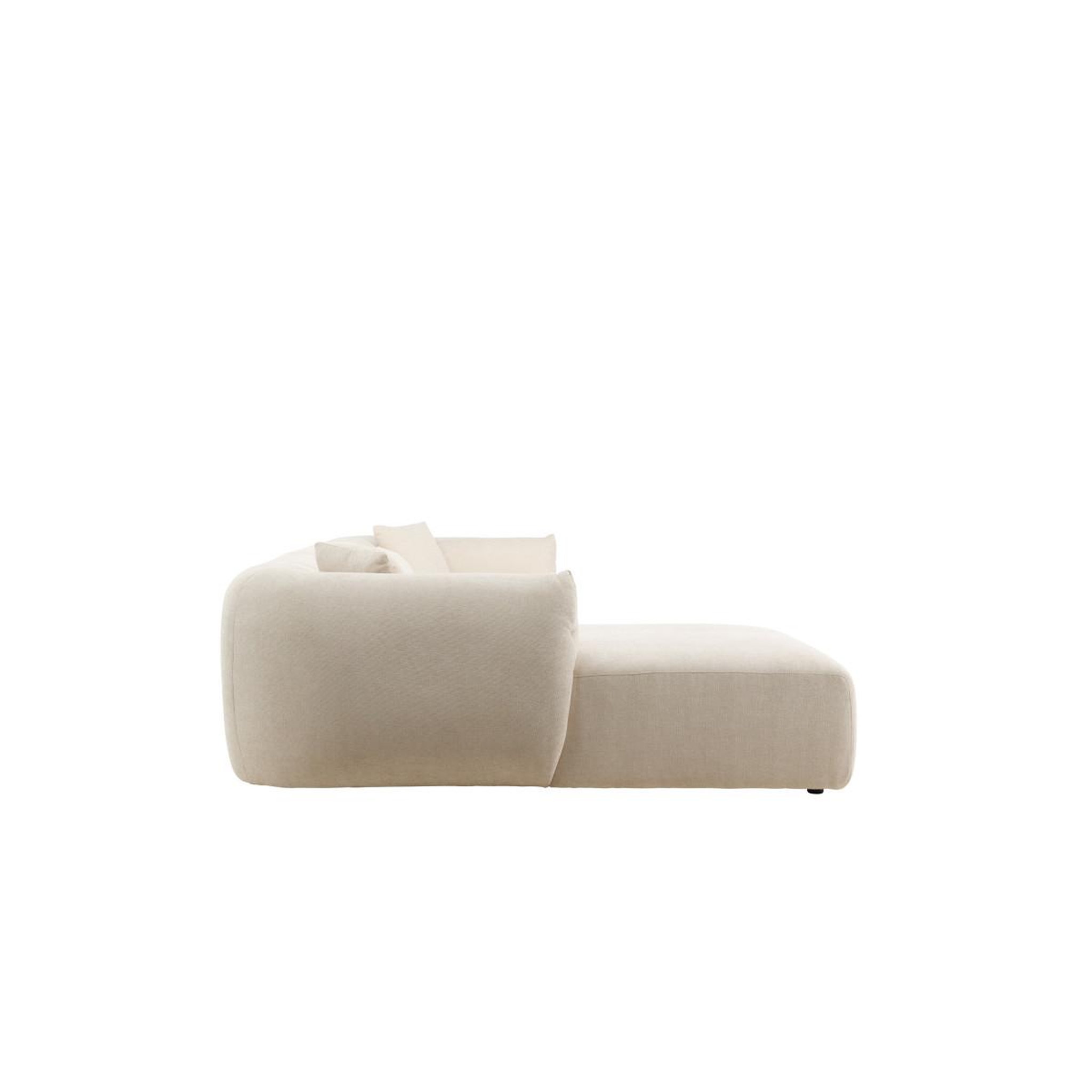 Voir la diapositive 3 : Paris Prix Canapé d'angle gauche  positano  335cm beige