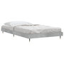 Voir la diapositive 4 : VIDAXL Cadre de lit sans matelas gris beton 90x200 cm