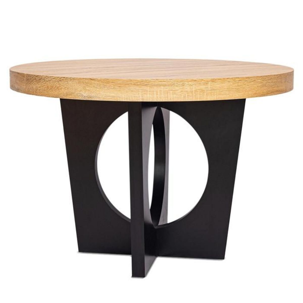 Paris Prix Table de Repas Extensible  Kapy  110-260cm Chêne & Noir