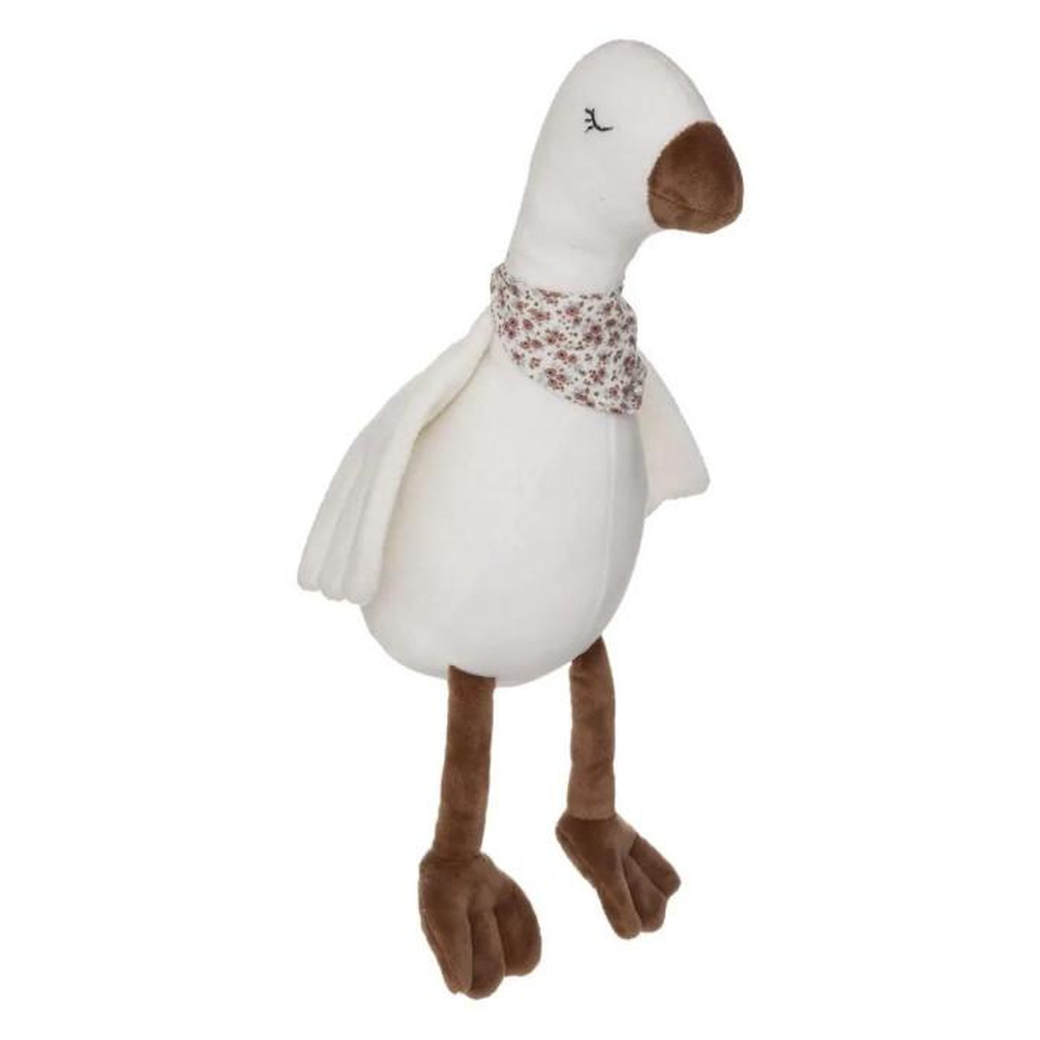 Voir la diapositive 1 : Atmosphera Kids Peluche Enfant Oie  Sidonie  38cm Blanc