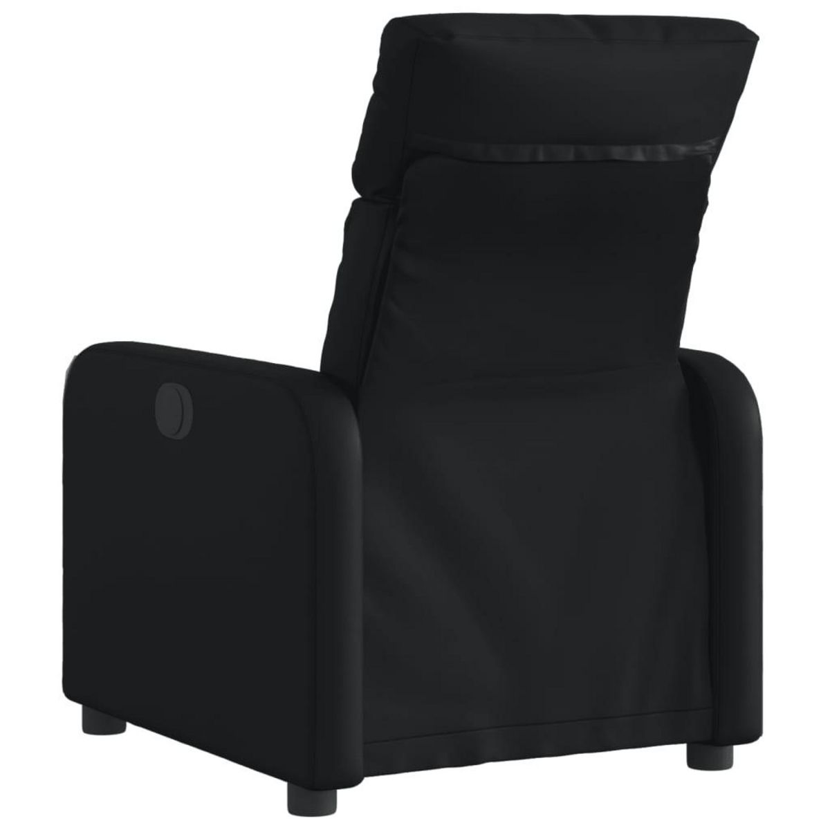 VIDAXL Fauteuil inclinable electrique Noir Similicuir