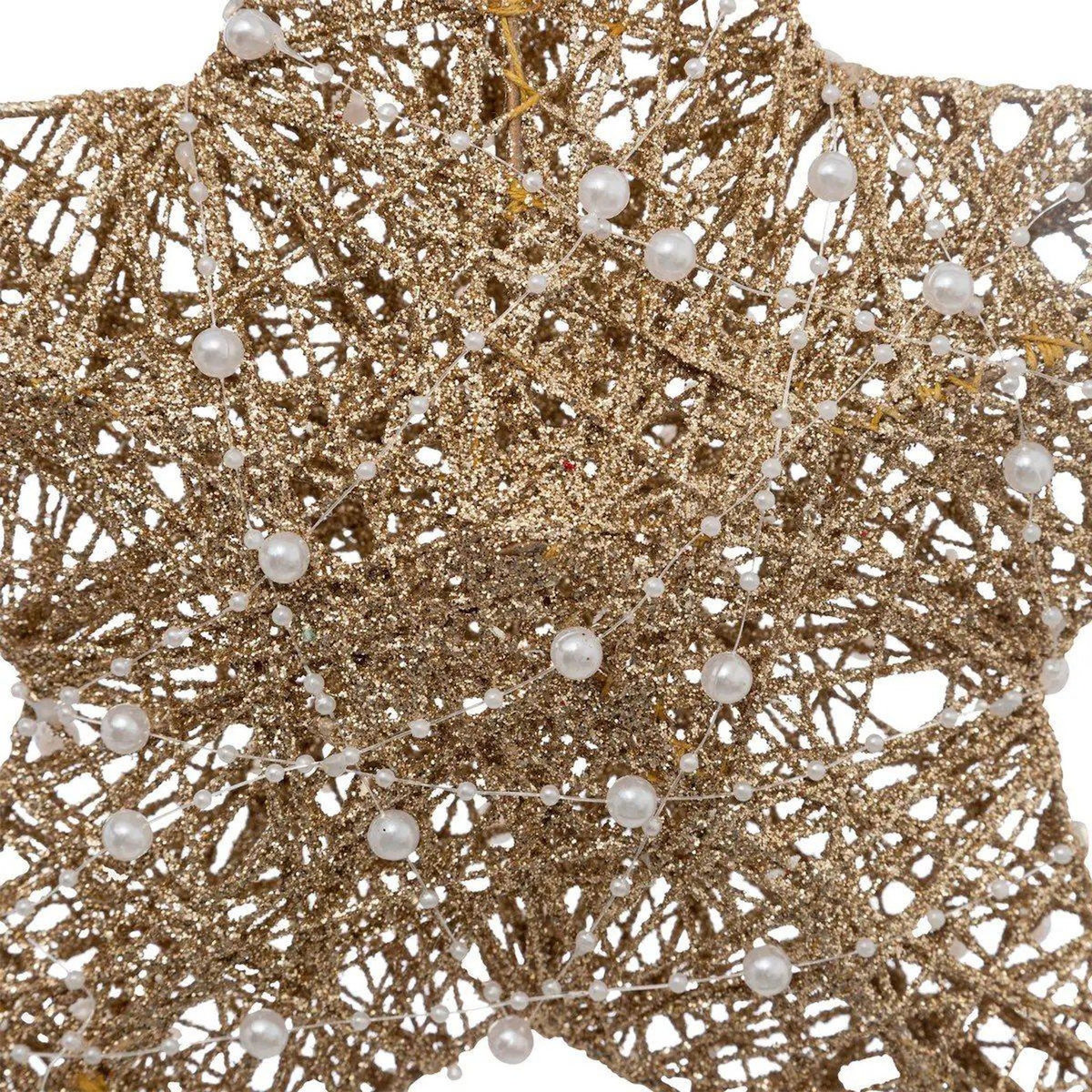 ATMOSPHERA Étoile Déco Murale  Perle  35cm Or