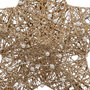 Voir la diapositive 2 : ATMOSPHERA Étoile Déco Murale  Perle  35cm Or