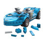 Voir la diapositive 2 : MATTEL Jeu de construction Mattel Voiture Twin Mill bleue