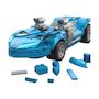Voir la diapositive 2 : MATTEL Jeu de construction Mattel Voiture Twin Mill bleue