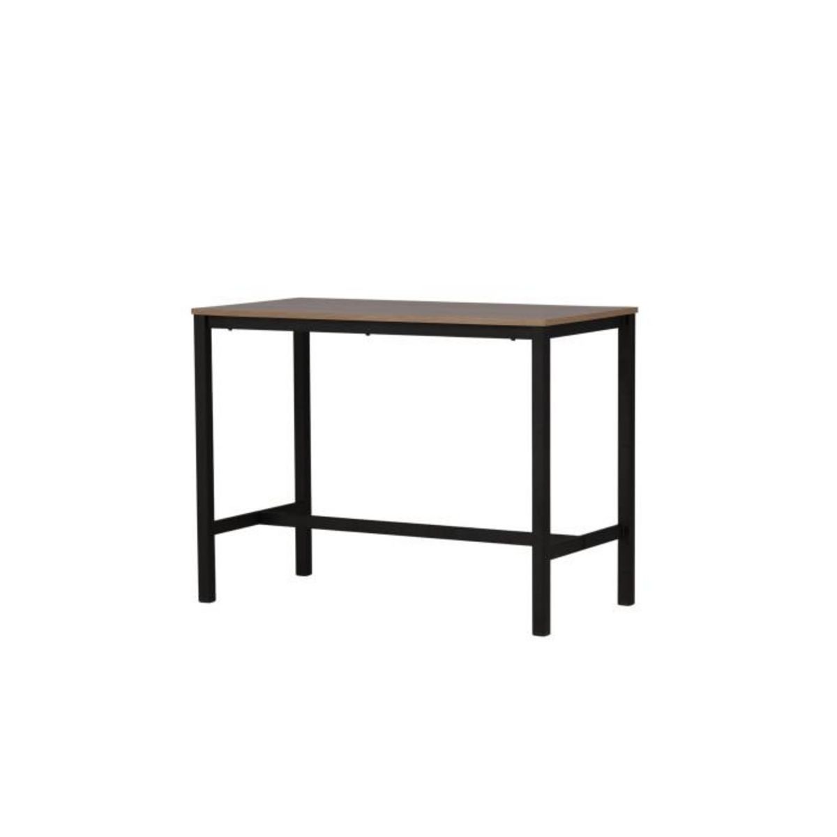 Paris Prix Table de Bar  Camden  120cm Noyer