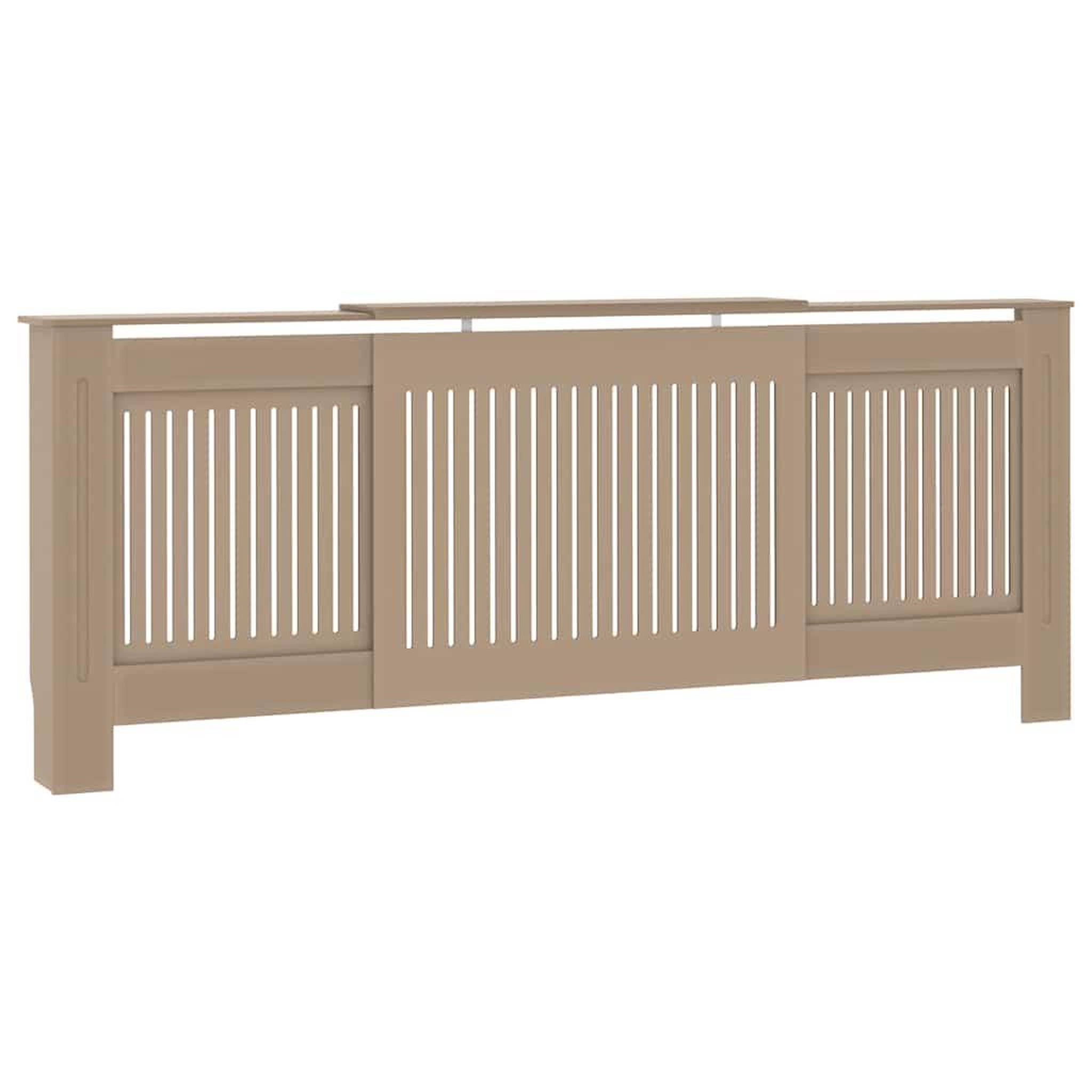 Voir la diapositive 2 : VIDAXL Cache-radiateur MDF 205 cm