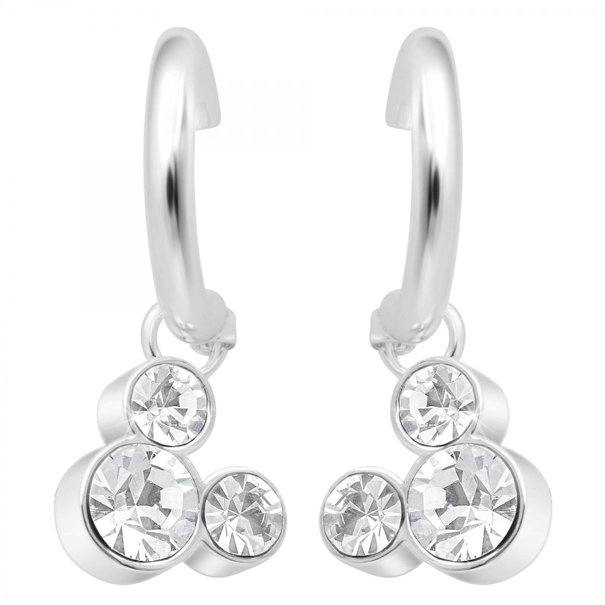 Voir la diapositive 2 : SC CRYSTAL Parure collier et boucles d'oreilles Disney - Mickey