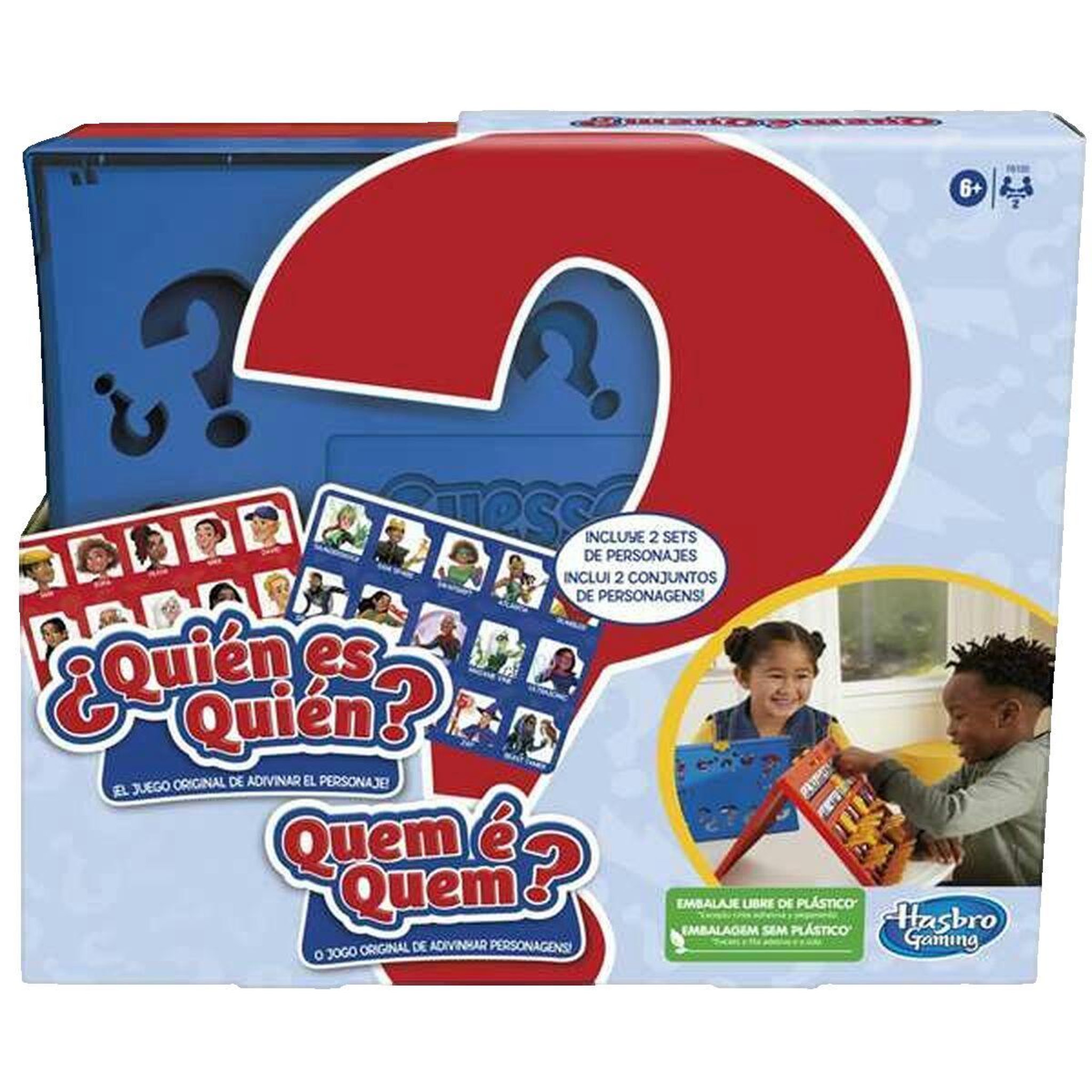 HASBRO Jeu de société Hasbro de déduction de personnages ¿Quién es quién?