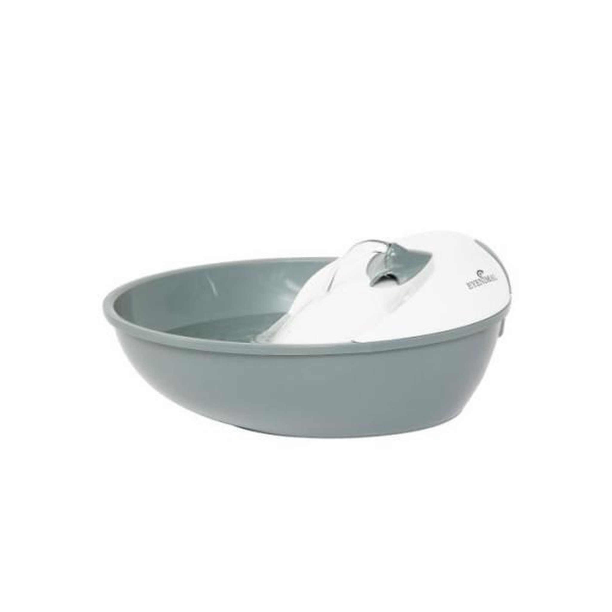 Voir la diapositive 2 : EYENIMAL EYENIMAL Fontaine a eau Classic Pet 1,75 L - Gris et blanc - Pour chien et chat