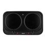 Voir la diapositive 2 : SENCO Plaque de cuisson infrarouge - SENCOR - SCP 2263BK - 2400 W - 2 foyers - Noir