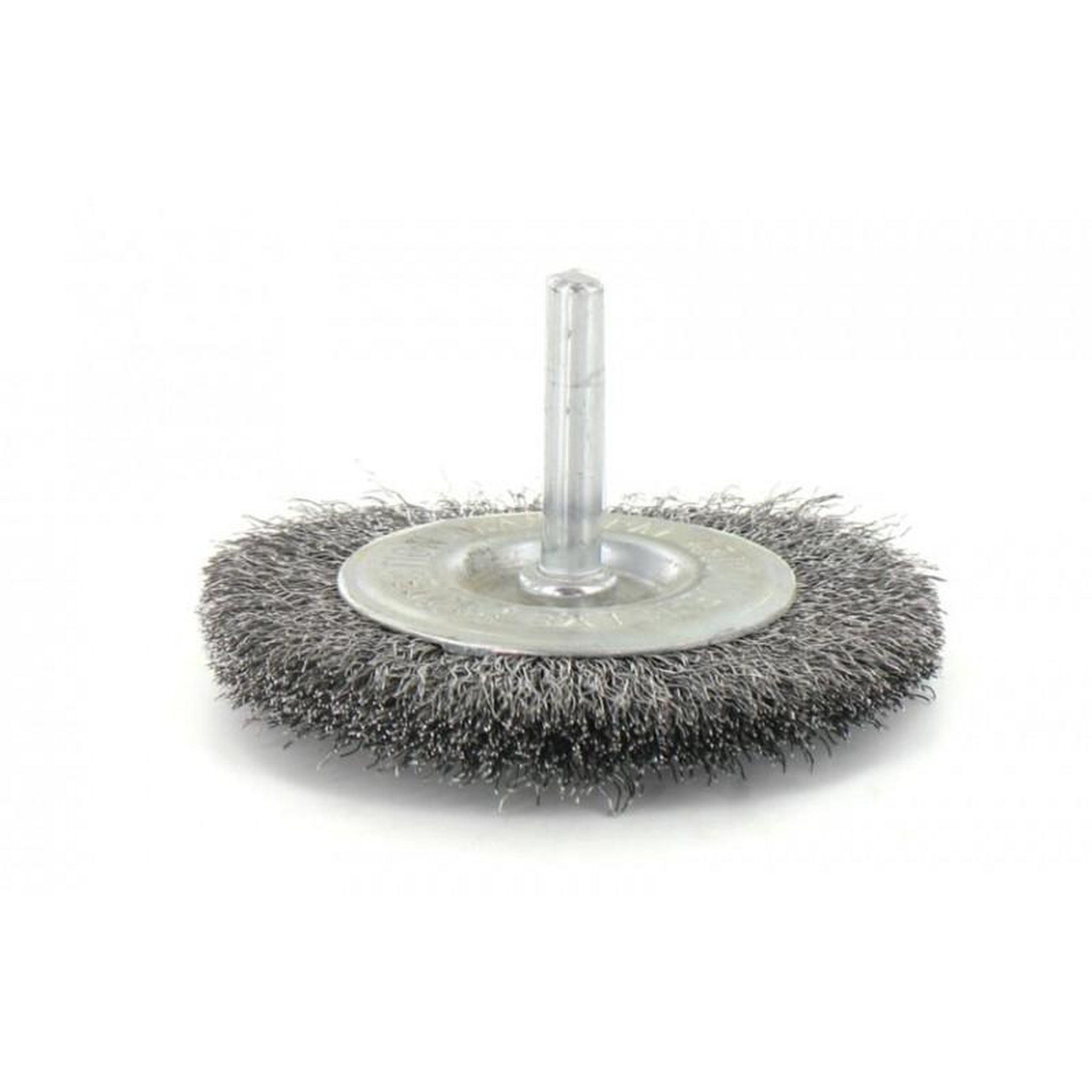 Voir la diapositive 2 : ESPACE-BRICOLAGE Brosse circulaire acier diamètre 75 mm x 1